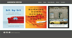Desktop Screenshot of andrewervin.com